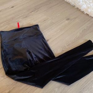 Spanx Velvet Leggings